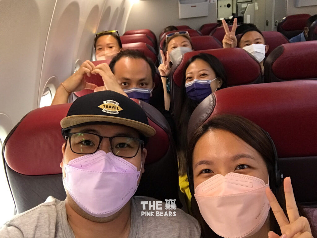 one last wefie in the plane