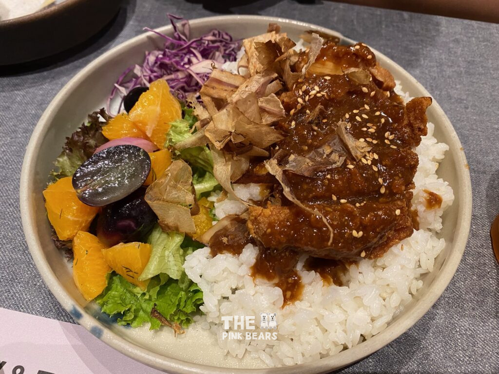 Dark Miso Korean Fried Chicken Bowl