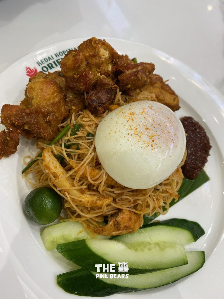 Fried Chicken Mee Siam